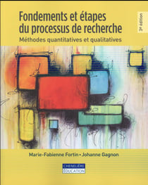 Fondements et etapes du processus de recherche