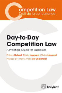 Day-to-day competition law - a practical guide for business