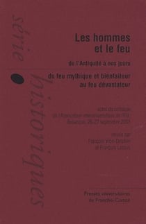 Les hommes et le feu de l'antiquité à nos jours - du feu mythique et bienfaiteur au feu dévastateur