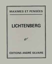 Maximes et pensées