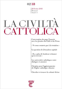 La civiltà cattolica : février 2018