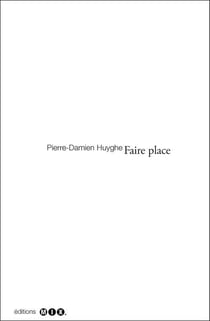 Faire place : Remarques sur la qualité d'une certaine pauvreté moderne