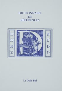 Dictionnaire de références d