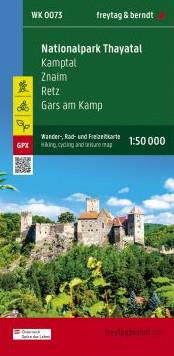 Nationalm park Thayatal Kamptal : wander, rad und freizeitkarte