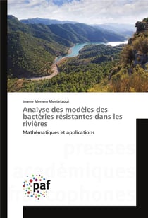 Analyse des modeles des bacteries resistantes dans les rivieres