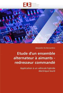 Etude d'un ensemble alternateur a aimants - redresseur commande