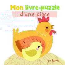 Mon livre-puzzle d'une pièce : La ferme