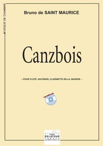 Canzbois pour flûte, hautbois, clarinette en La et basson