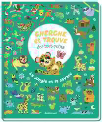 Cherche et trouve des tout-petits : la jungle et la savane
