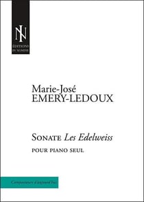 Sonate "les edelweiss" - pour piano seul