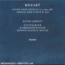 Concerto Pour Piano K 271, K 453 & K 466-Adagio & Fugue K 546
