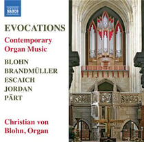 Evocations - Musique contemporaine pour orgue