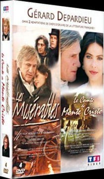 Gérard Depardieu - Coffret : Les misérables + Le Comte de Monte Cristo