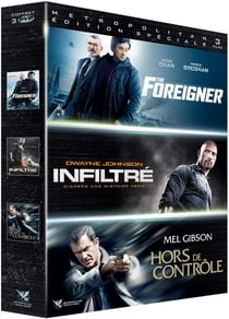 The 3 Films d'Action : Foreigner + Infiltré + Hors de contrôle
