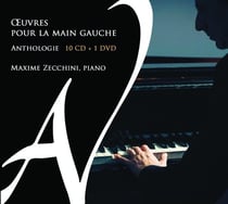 Anthologie des oeuvres pour la main gauche - Coffret de 10 CD + 1 DVD