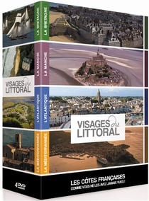 Visages du littoral : Les côtes françaises comme vous ne les avez jamais vues ! - Coffret 4 DVD