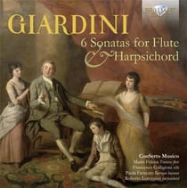 Felice Giardini : Six Sonates pour flûte et clavecin