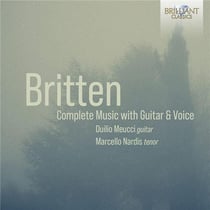 Britten : Intégrale de la musique pour guitare et voix - Nardis, Meucci