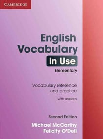 ENGLISH VOCABULARY IN USE ELEMENTARY WITH ANSWERS - 2ND EDITION