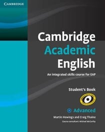 CAMBRIDGE ACADEMIC ENGLISH C1 ADVANCED STUDENT BOOK