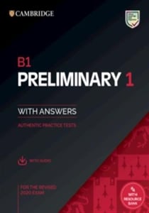 B1 PRELIMINARY 1 STUDENT BOOK WITH ANSWERS AND AUDIO