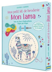 Mon lama - mon petit kit de broderie