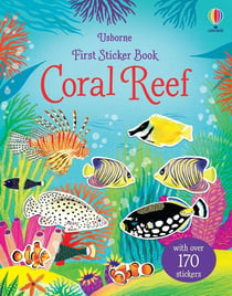 First sticker book coral reef