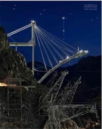 Jamey stillings the bridge at hoover dam