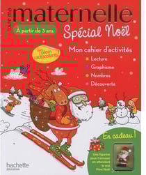 Toute ma maternelle : spécial Noël - lecture/graphisme/nombres/découverte - mon cahier d'activités - dès 3 ans