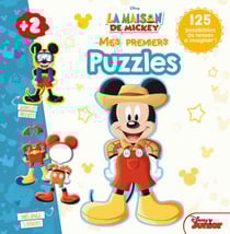La maison de mickey - mes premiers puzzles - j'habille