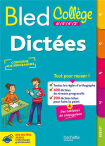 Bled collège : Dictées