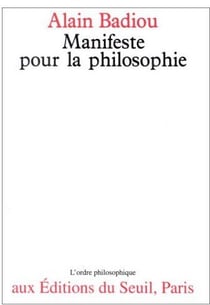 Manifeste pour la philosophie