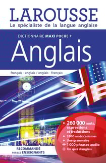 Dictionnaire maxi poche + : Anglais : français-anglais/anglais-français
