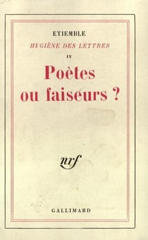Poetes ou faiseurs ? - 1936-1966)