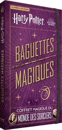 Harry Potter : baguettes magiques - coffret magique du monde des sorciers