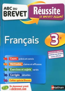 ABC du brevet réussite Tome 37 : français - 3e (édition 2018)