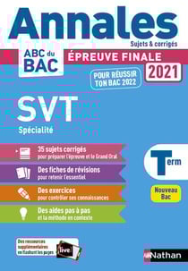 Annales ABC du bac - sujets & corrigés Tome 25 : science et vie de la terre : terminale (édition 2020)
