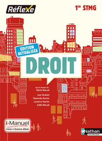 Droit - 1ère - STMG - livre de l'élève + licence (édition 2016)
