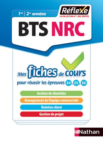 BTS NRC - négociation relation client - 1re/2e années (édition 2018)