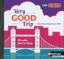 Very good trip Cahier d'anglais - CAP A2/A2+ - 1 CD Audio (MP3) 2019