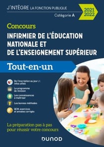 Concours infirmier de l'éducation nationale et de l'enseignement supérieur - tout-en-un (édition 2020/2021)