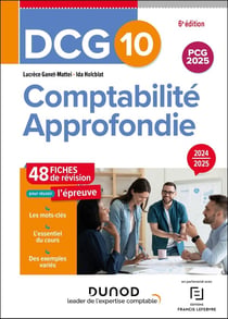 DCG 10 : Comptabilité approfondie - Fiches (édition 2024/2025)