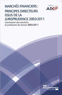 Recueil des décisions de la Commission des sanctions de l'AMF 2011