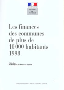 Les finances des communes de plus de 10000 habitants en 1998