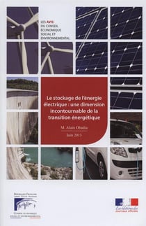 Le stockage de l'éléctricité, une dimension incontournable de la transition énergétique