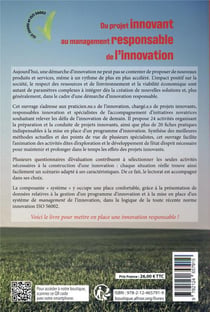 Du projet innovant au management responsable de l'innovation
