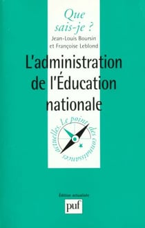 L'administration de l'Éducation nationale