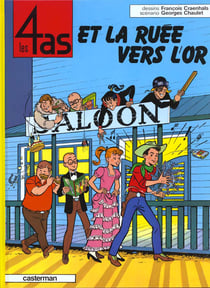 Les 4 as - t11 - les 4 as et la ruee vers l'or