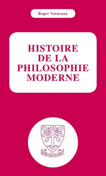 Histoire de la philosophie moderne