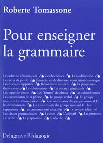 Pour enseigner la grammaire